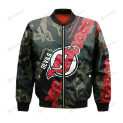 New Jersey Devils Bomber Jacket 3D Printed Sport Style Keep Go on