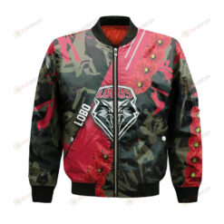 New Mexico Lobos Bomber Jacket 3D Printed Sport Style Keep Go on