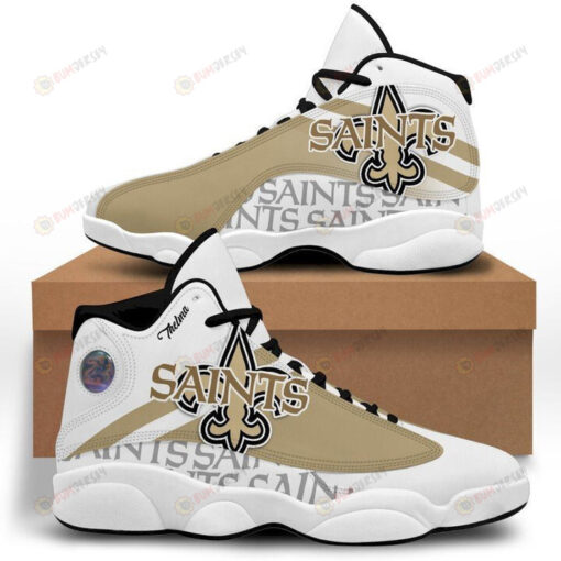 New Orlean Saints Air Jordan 13 Shoes Sneakers