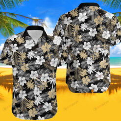 New Orleans Football Team Floral Summer ??3D Printed Hawaiian Shirt