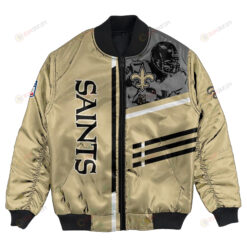 New Orleans Saints Bomber Jacket 3D Printed Personalized Football For Fan