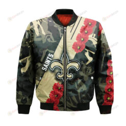 New Orleans Saints Bomber Jacket 3D Printed Sport Style Keep Go on