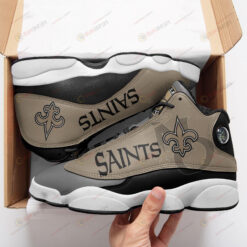 New Orleans Saints Brown Air Jordan 13 Sneakers Sport Shoes