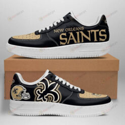 New Orleans Saints Helmet Logo Pattern Air Force 1 Printed