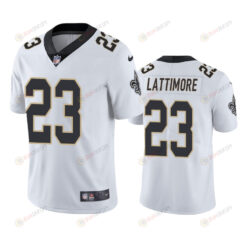 New Orleans Saints Marshon Lattimore White Vapor Untouchable Limited Jersey
