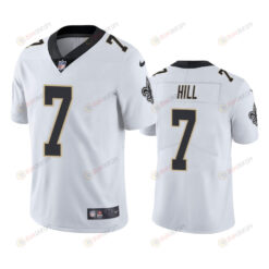 New Orleans Saints Taysom Hill 7 White Vapor Limited Jersey