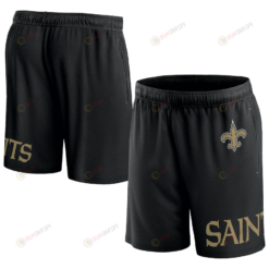 New Orleans Saints Team Black Clincher Shorts - Men