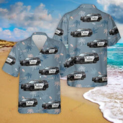 New York Buffalo Police Department Chevrolet Tahoe ??3D Printed Hawaiian Shirt
