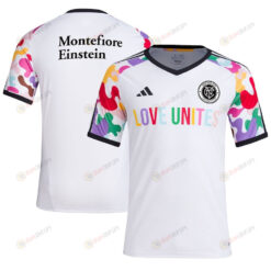 New York City FC 2023 Pride Pre-Match Men Jersey - White