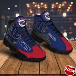 New York Giants Air Jordan 13 Custom Name Sneakers Casual Shoes