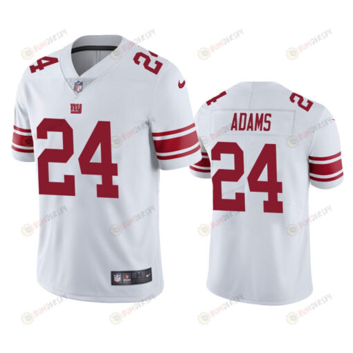 New York Giants Andrew Adams 24 White Vapor Limited Jersey