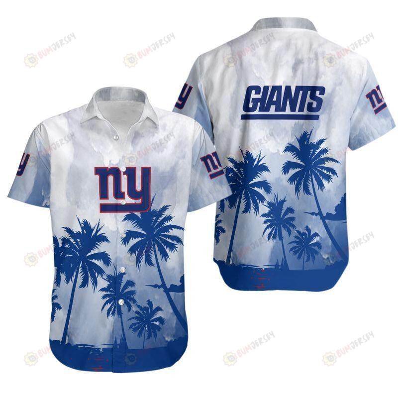 New York Giants Coconut Hawaiian Shirt