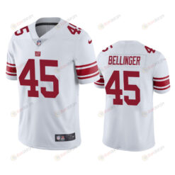 New York Giants Daniel Bellinger 45 White Vapor Limited Jersey
