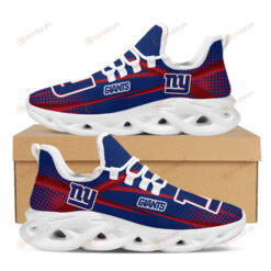 New York Giants Logo Polka Dot Pattern 3D Max Soul Sneaker Shoes