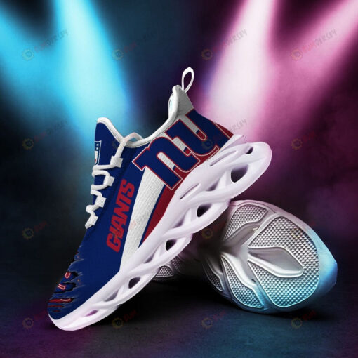 New York Giants Logo Unique Pattern 3D Max Soul Sneaker Shoes