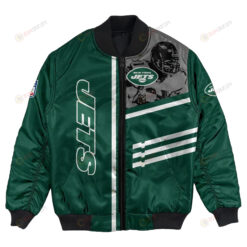 New York Jets Bomber Jacket 3D Printed Personalized Football For Fan
