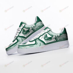 New York Jets Comic Cartoon Logo Pattern Air Force 1 Printed