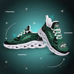 New York Jets Team Logo 3D Max Soul Sneaker Shoes