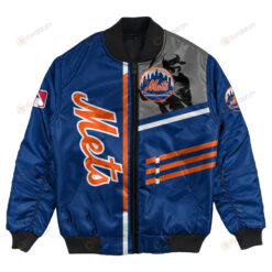 New York Mets Bomber Jacket 3D Printed Personalized Baseball For Fan