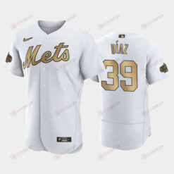New York Mets Edwin Diaz 39 2022-23 All-Star Game White Jersey