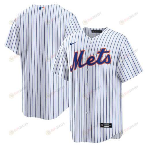 New York Mets Home Team Men Jersey - White