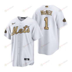 New York Mets Jeff McNeil White 2022-23 All-Star Game Jersey