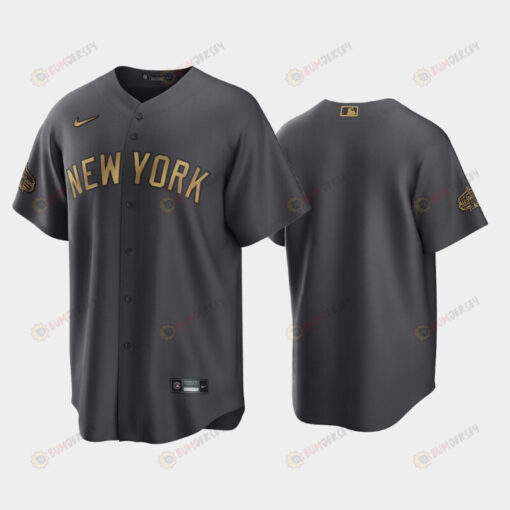 New York Yankees 2022-23 All-Star Game AL Charcoal Jersey