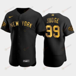 New York Yankees 2022-23 All-Star Game Aaron Judge 99 Black Jersey