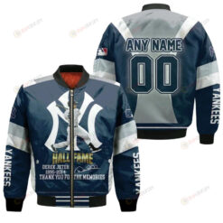 New York Yankees Derek Jeter Custom Number Name For Yankees Fans Bomber Jacket 3D Printed