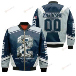 New York Yankees Derek Jeter Custom Number Name For Yankees Fans Bomber Jacket 3D Printed