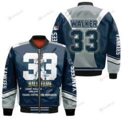 New York Yankees Hall Of Fame Larry Walker 33 Thank You For Memories Bomber Jacket 3D Printed