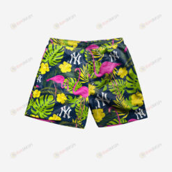 New York Yankees Highlights Hawaiian Men Shorts Swim Trunks - Print Shorts