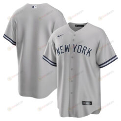 New York Yankees Road Team Men Jersey - Gray