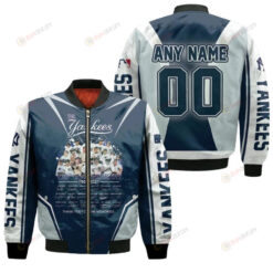 New York Yankees The Yankees 120th Anniversary Custom Number Name For Yankees Fans Bomber Jacket 3D Printed