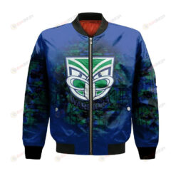 New Zealand Warriors Bomber Jacket 3D Printed Camouflage Vintage