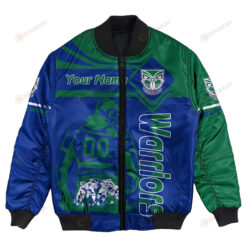 New Zealand Warriors Bomber Jacket 3D Printed Personalized Pentagon Style