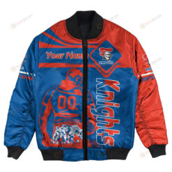 Newcastle Knights Bomber Jacket 3D Printed Personalized Pentagon Style