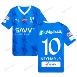 Neymar Jr. 10 Al Hilal SFC 2023-24 Home Jersey - Blue