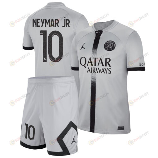 Neymar Jr. 10 Paris Saint-Germain Away Kit 2022-23 Men Jersey - Black