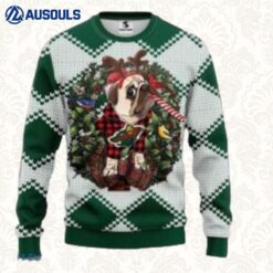Nhl Minnesota Wild Pug Dog Christmas Ugly Sweaters For Men Women Unisex