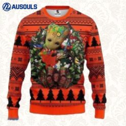 Nhl Philadelphia Flyers Groot Hug Christmas Ugly Sweaters For Men Women Unisex