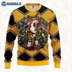 Nhl Pittsburgh Penguins Pug Dog Christmas Ugly Sweaters For Men Women Unisex