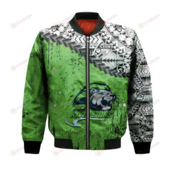 Niagara River Lions Bomber Jacket 3D Printed Grunge Polynesian Tattoo