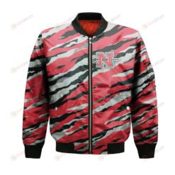 Nicholls Colonels Bomber Jacket 3D Printed Sport Style Team Logo Pattern