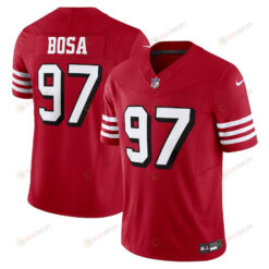 Nick Bosa 97 San Francisco 49ers Vapor F.U.S.E. Limited Alternate 1 Jersey - Scarlet