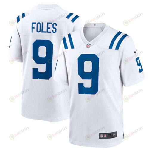 Nick Foles Indianapolis Colts Player Game Jersey - White