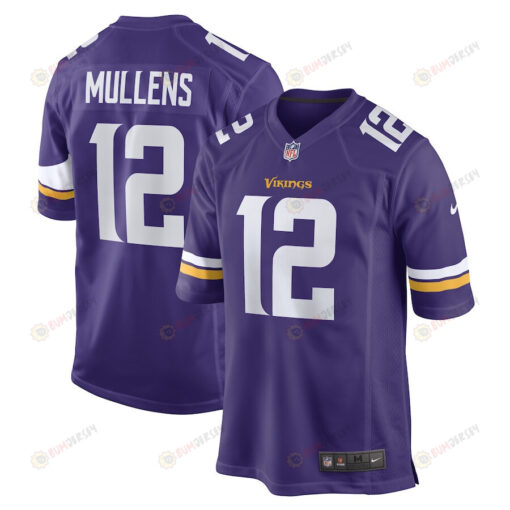 Nick Mullens Minnesota Vikings Game Player Jersey - Purple