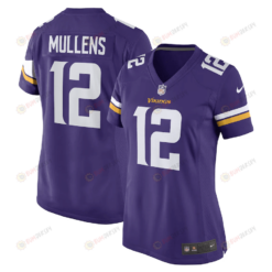 Nick Mullens Minnesota Vikings Women's Game Player Jersey - Purple