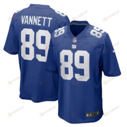 Nick Vannett 89 New York Giants Home Game Player Jersey - Royal