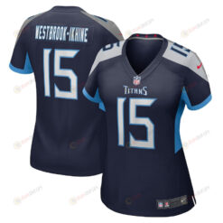 Nick Westbrook-Ikhine Tennessee Titans Women's Game Player Jersey - Navy